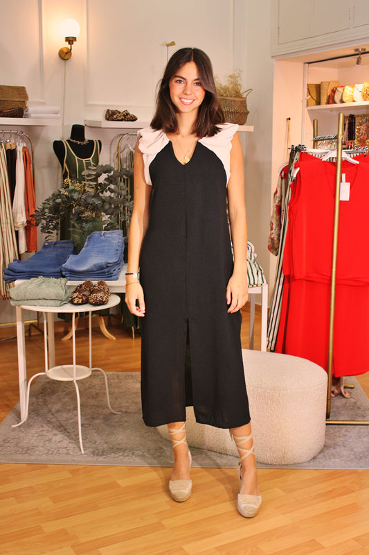 VESTIDO CHECHE NEGRO